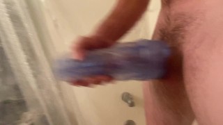 Wet Quickie In The Shower (Great Closeup!)