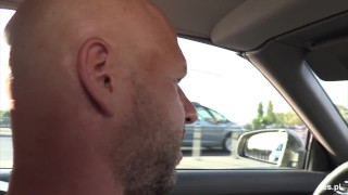 Polish girl Sara sucks and fucks with two guys