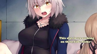 Suffering the consequences with Jeanne/ArtoriaAlter Part2(FGO Hentai JOI)Femdom, Sounding, Assplay)