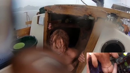 Rainy Companionway Boat Sex