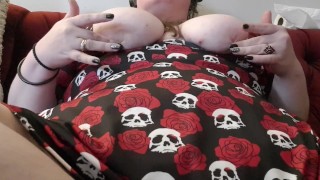 BBW Titty and Belly Play