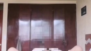 Mexicana culona metiéndose consolador y abriéndose el culo