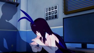 [Fate/Grand Order] Scáthach in bunny suit(3d hentai)