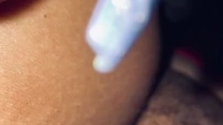 stepbrother Eats stepsisters Pussy While I Hold A Vibrator On Her Clit