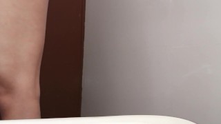 I film my girlfriend while she pees. She loves that I film it.