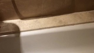 ENJOY MY GIRLFRIEND'S HUGE POWER PEE STREAM WHILE STANDING!