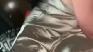Sexy wife blowjob and satin POV