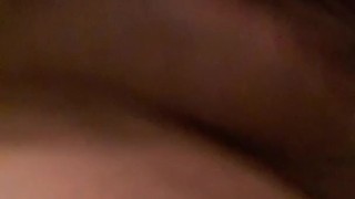 Creamy pussy rub and squirt after shower