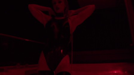 SecretCrush4K - Gothic Latex Whore Explores Her Asshole