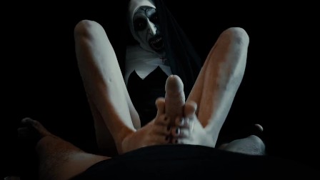 Halloween ritual to summon the terrible footjob nuns