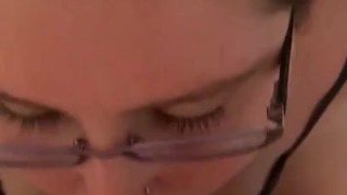 Teen gets throat fucked
