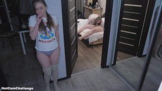 Taboo! I Cum When I on Step-Mom's sex with Step-Dad -Therapy