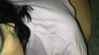 Woke my wife up in the middle of the night to fuck doggy style