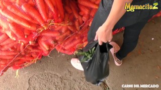 CarneDelMercado - Melina Zapata Inked Latina Colombiana Teen Close Up Hardcore Pussy Fuck