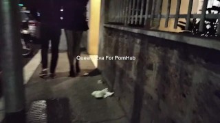 CUCKOLD REALE - Marito cornuto sottomesso accompagna moglie dall'amante