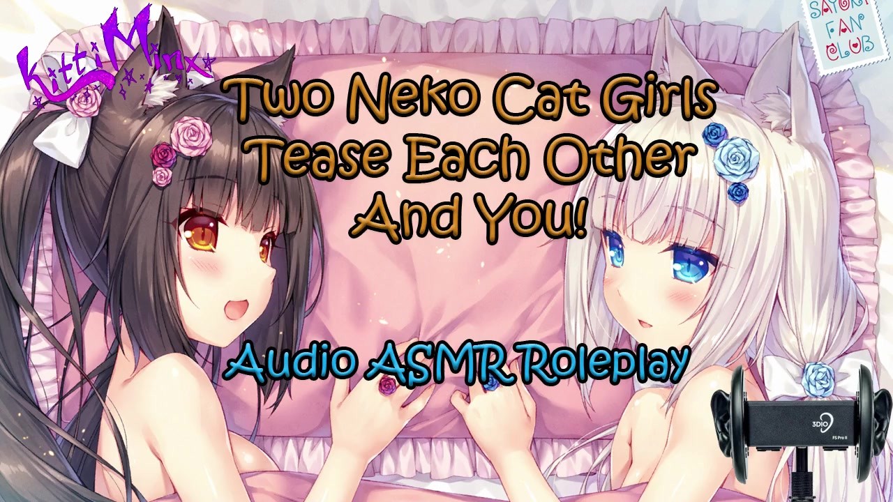 Anime Cat Sex Videos - ASMR - Two Anime Neko Cat Girls Tease Each Other And YOU! Audio Roleplay Porn  Videos - Tube8