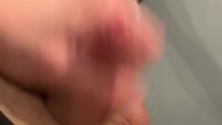 Hot sexy dad jerkin off POV big load of cum