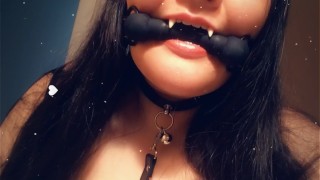Drooling with my Gag in (Pt. 2) ((Happy Thanksgiving!))