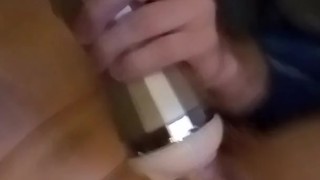 Solo with fleshlight