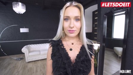 HerLimit - Angelika Grays Ukrainian Slut First Rough anal Threesome - LETSDOEIT