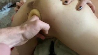 Pocket Pussy stuffed in DawlFace's Petite Pussy