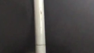 Humping the pole on my spandex (Part 2)