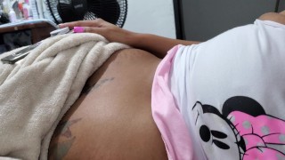 Latina pregnant with ebony wanting big cock 