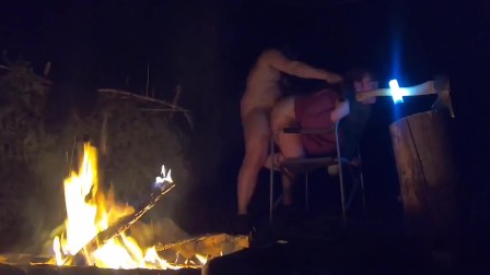 Single milf gets railed by the camp fire... loud orgasms! Enjoy!!