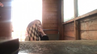 Popsisapeachxo cute smoking foot tease in fishnet socks xo