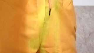 Teen wetting color-changing shorts