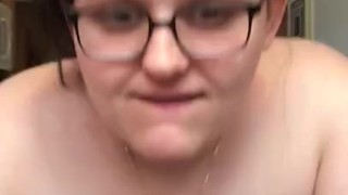 Cute MILF drinking morning coffee being fucked from behind