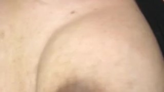 Playing with my pierced tits