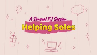 Helping Soles! (A Sensual FootJob Session) - Bonus Episode HD PREVIEW