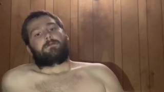 Licking my dick n jerkin off with a toy in my ass. 