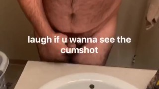 How I jerk in front of mirror everyday