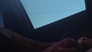 Shot my NUT in my eye. Came quick AF my cock had a heartbeat after