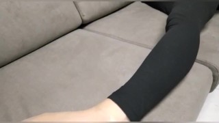 Relaxing in pantyhose part one 