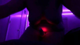 Sensual verbal orgasm with vibrator