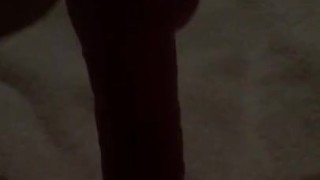 Naughty teen masturbates & squirts as she listens fucking hard next door