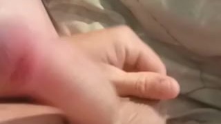 Hard cock cumming