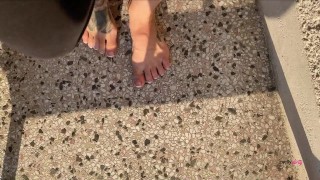 Dirty Feet French Pedi Preview