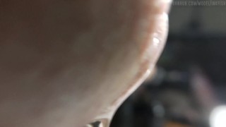 The Closest Cumshot on the Internet