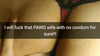 My girlfriend cheat me no-condom and bring home dripping huge creampie! [Roleplay snapchat story]