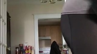 Wearing women large latex gloves, gagged and handcuffed myself (escaped 18 mins)