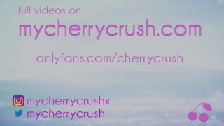 Cherrycrush - Avatar Cosplay - Oiled ass - butt plug and fuck machine - Halloween 2020