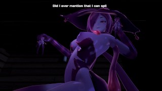 Halloween night with Slime-Girl - Eris (3D Hentai, 4K, 60FPS, Uncensored)