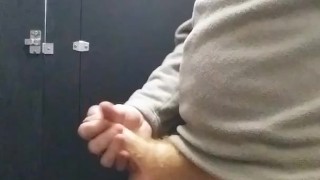 Public jack off (cumming)