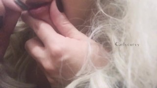 Rubbing candy all over my pussy and then licking my juices off! With dirty talk! 