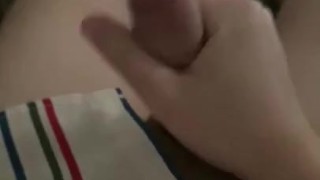 Uncut Asian boy jerking of 