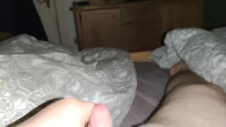 Handjob with gloves fetish Handjob